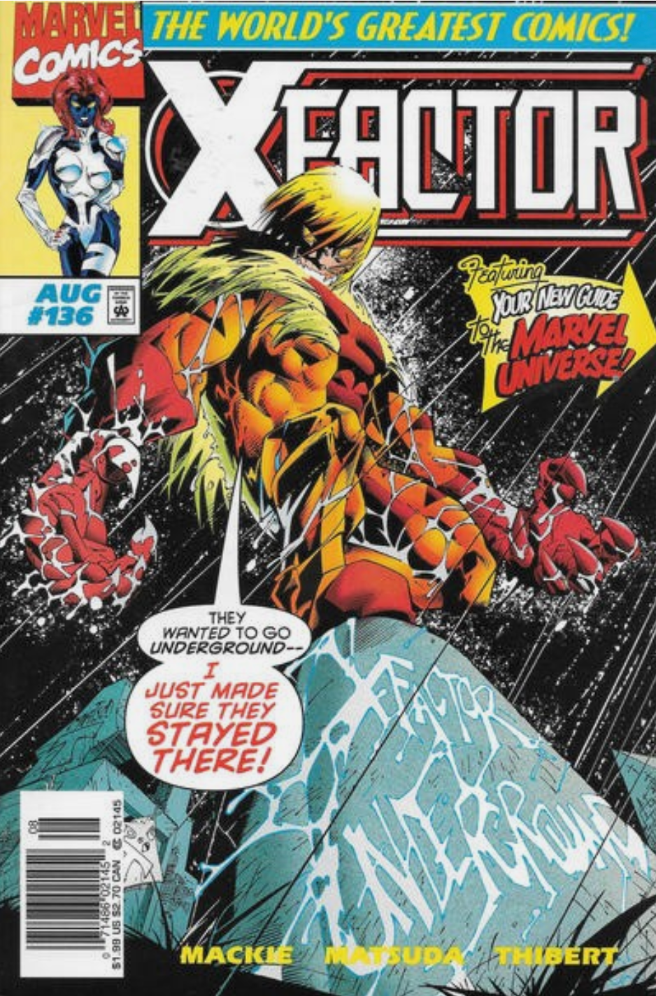 X-FACTOR #136 1997 NEWSSTAND