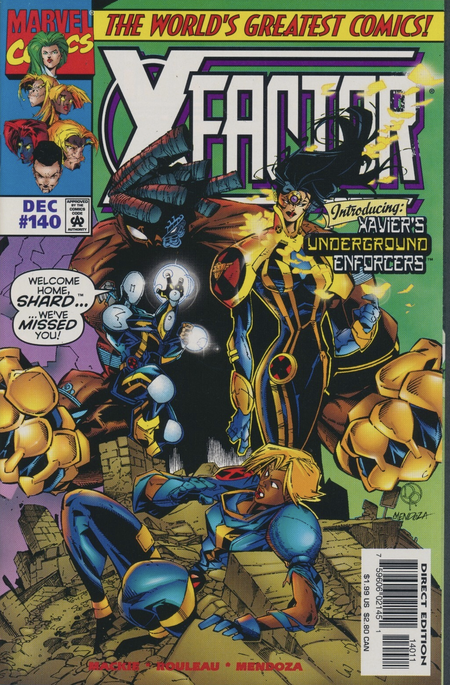 X-FACTOR #140 1997 X-Factor MARVEL COMICS