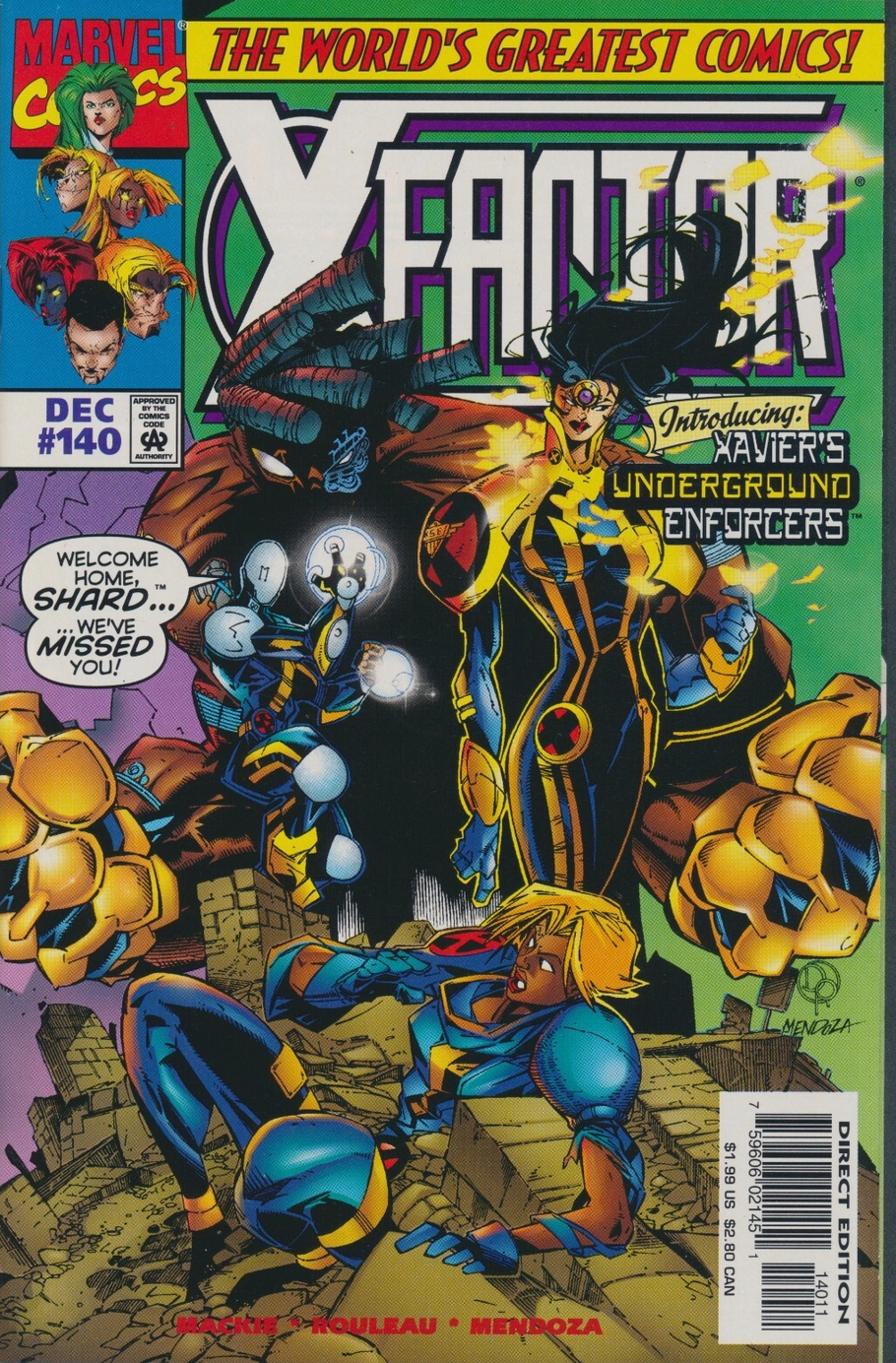 X-FACTOR #140 1997 X-Factor MARVEL COMICS