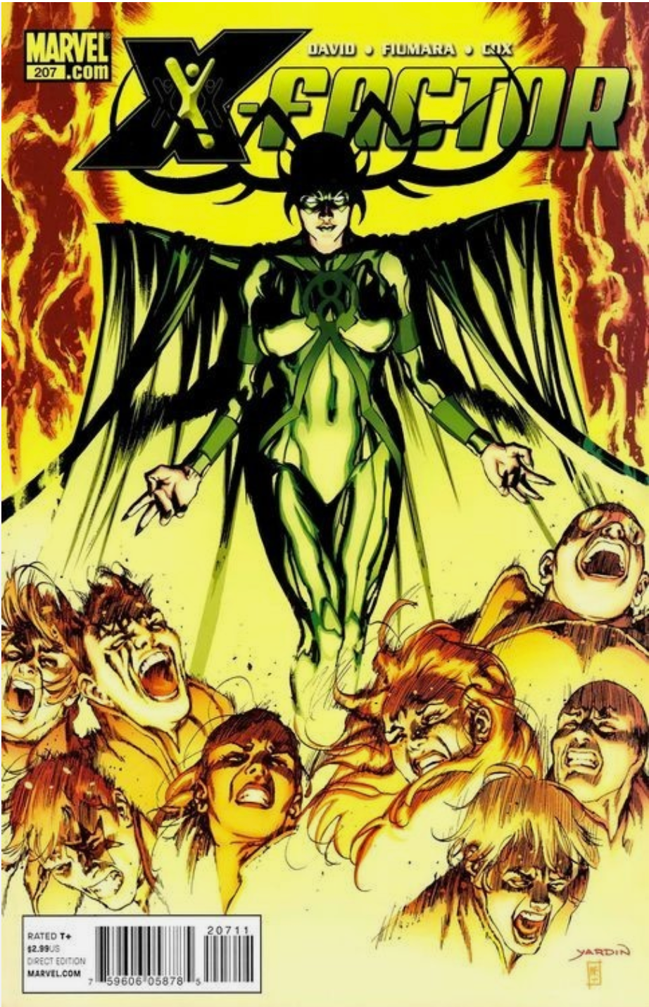 X-FACTOR #207 HELA 2010 X-Factor MARVEL COMICS