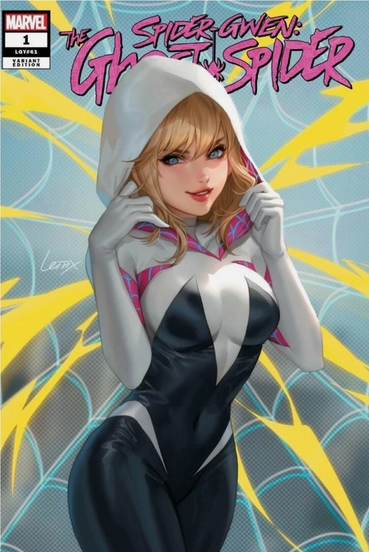 SPIDER-GWEN GHOST-SPIDER #1 LEIRIX EXCLUSIVE VARIANT 2024 Spider-Gwen MARVEL PRH