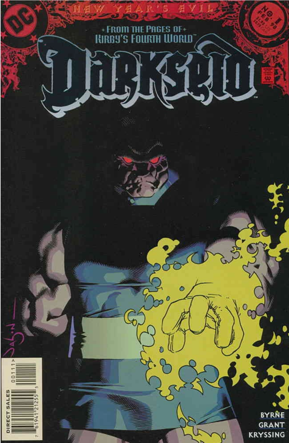 DARKSEID NEW YEARS EVIL #1 BYRNE 1998