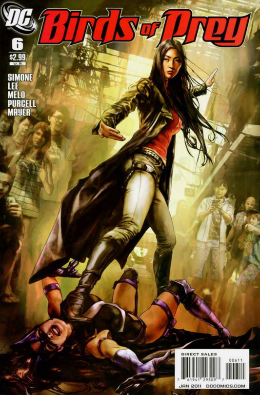 BIRDS OF PREY #6 2011 Birds of Prey DC COMICS