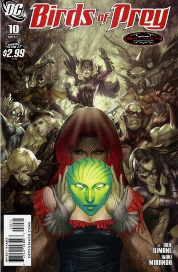 BIRDS OF PREY #10 ARTGERM COVER 2011