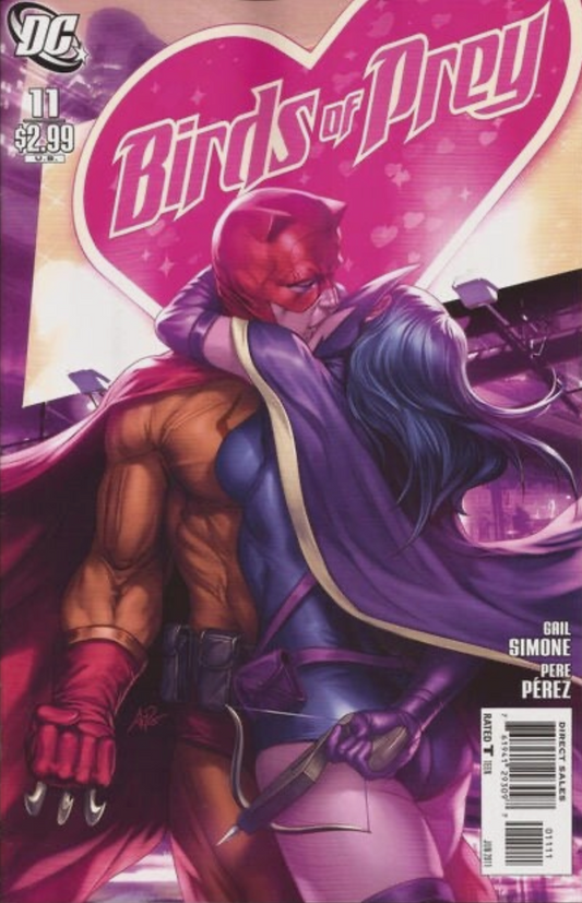BIRDS OF PREY #11 ARTGERM COVER 2011