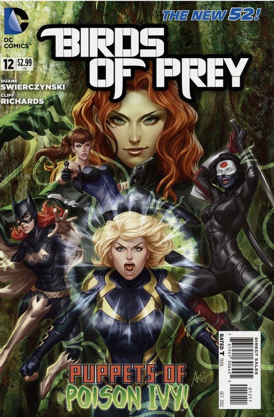 BIRDS OF PREY #12 ARTGERM COVER 2011