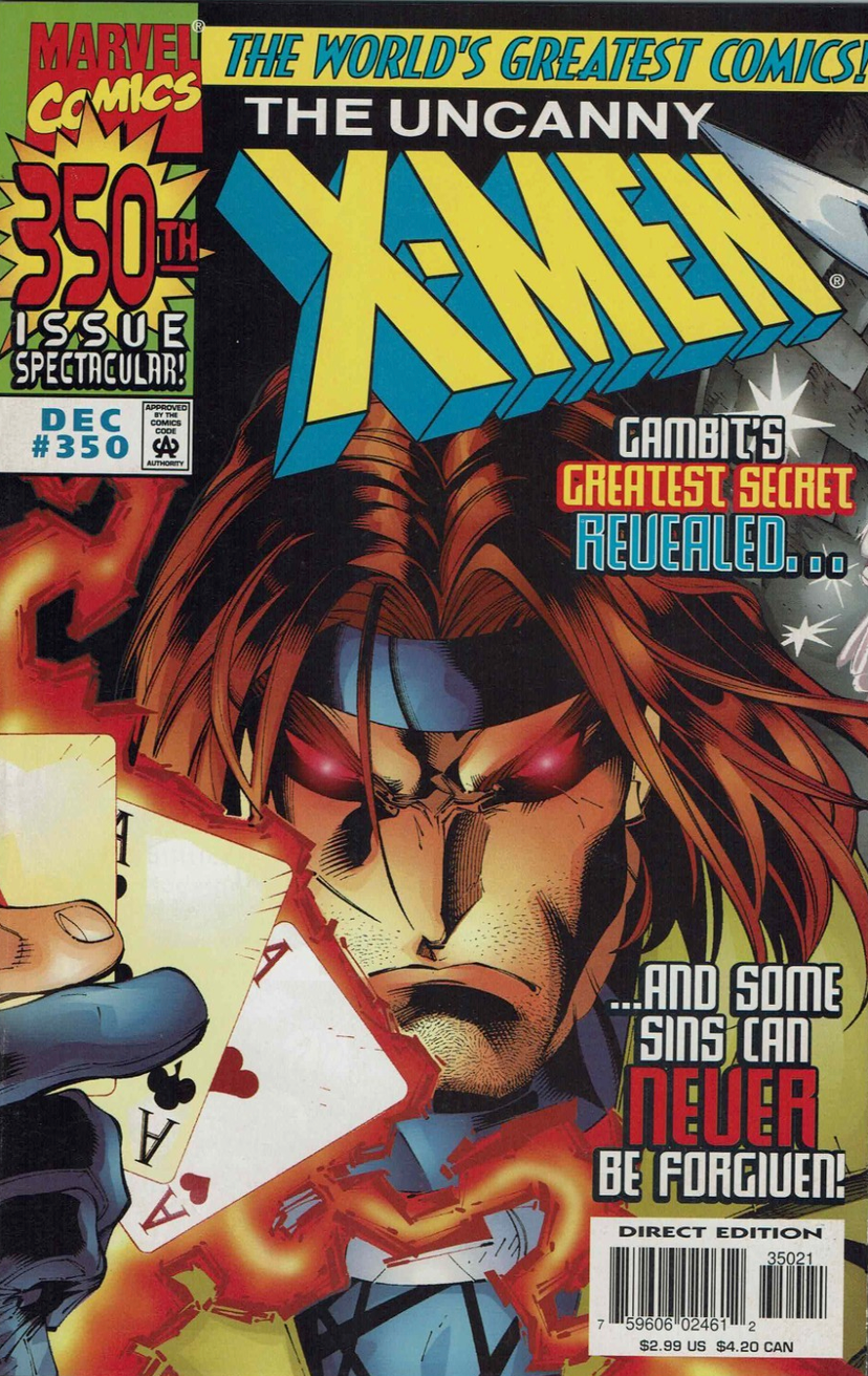 X-MEN #350 GAMBIT 1997
