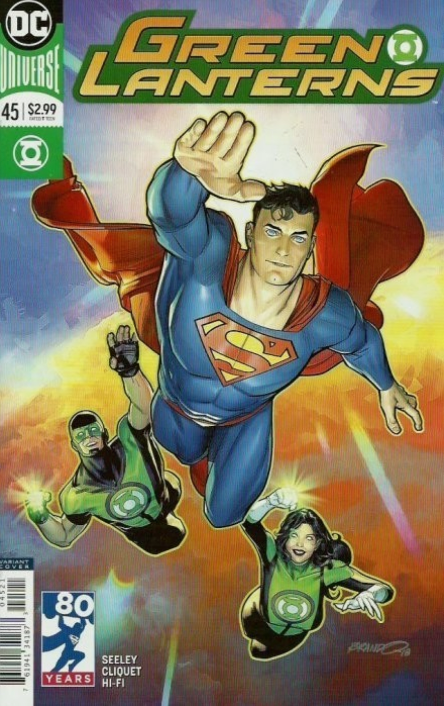 GREEN LANTERNS #45 2018