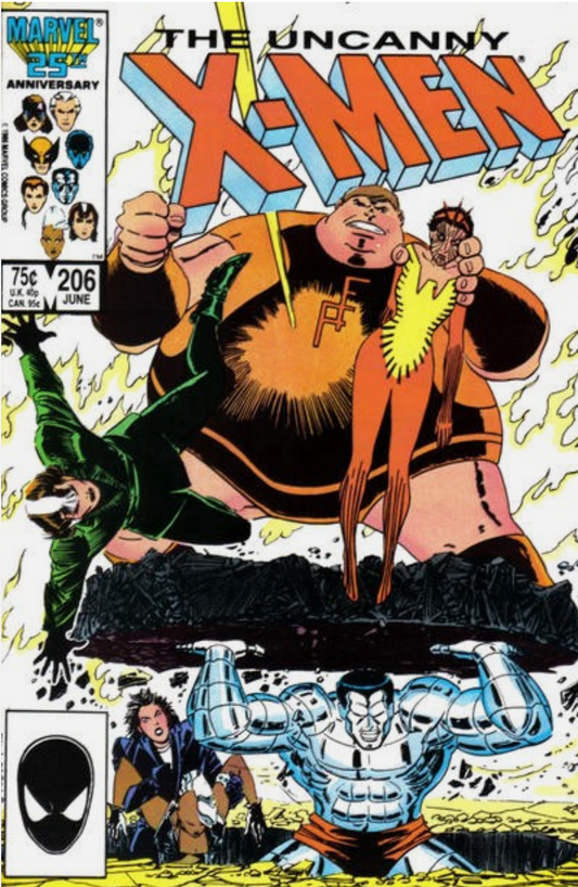 X-MEN #206 1986