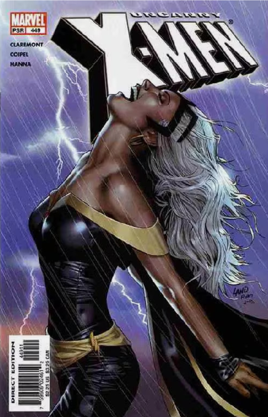 X-MEN #449 STORM GREG LAND 2004