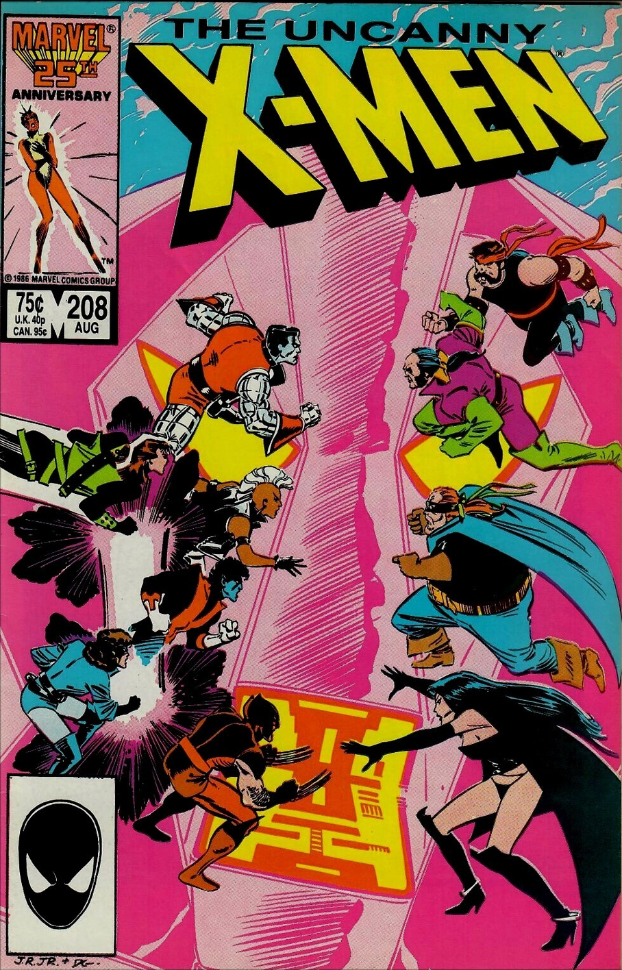 X-MEN #208 1986