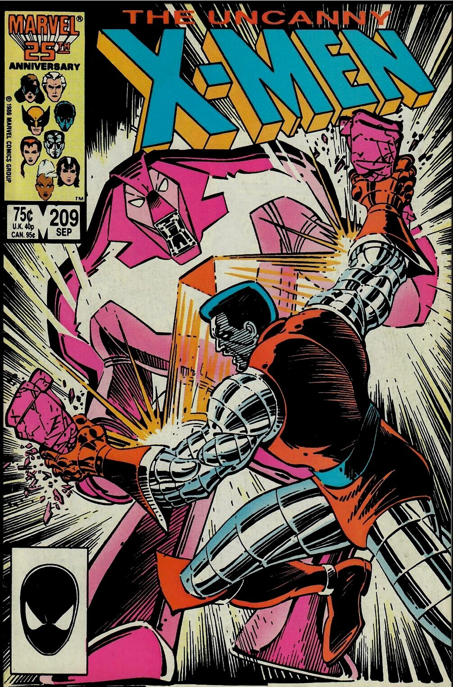 X-MEN #209 1986