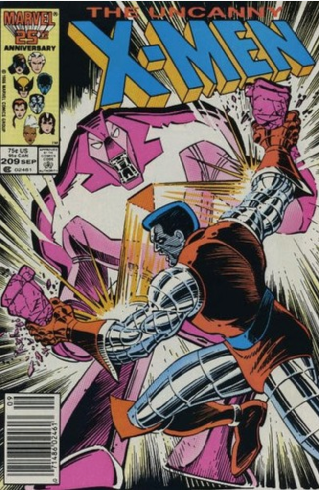 X-MEN #209 1986 NEWSSTAND