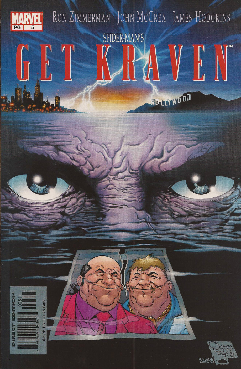 GET KRAVEN #5 HOMAGE 2002