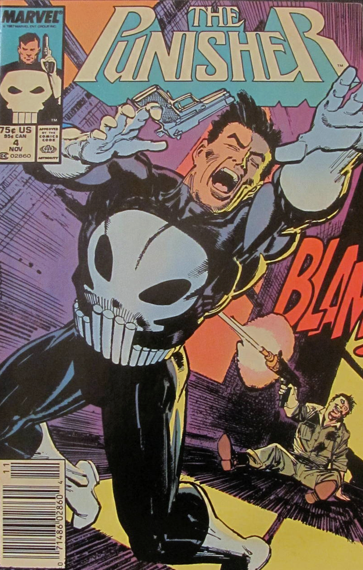 PUNISHER #4 1987 NEWSSTAND