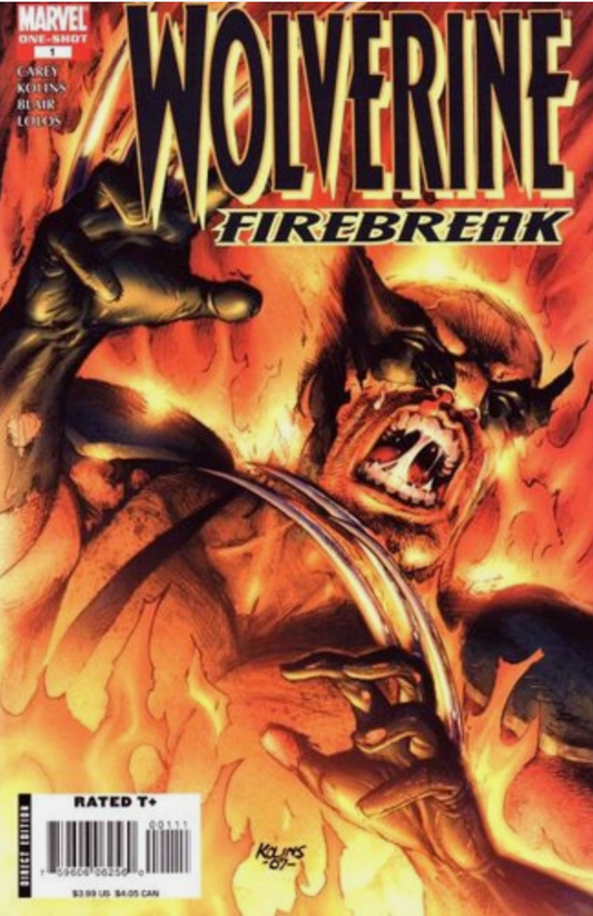 WOLVERINE FIREBREAK #1 2008 Wolverine MARVEL COMCS
