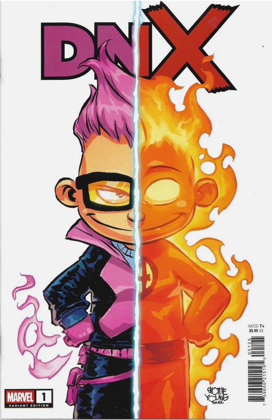 09/16/2026 DNX #1 TRUE BELIEVERS BLIND BAG HUMAN TORCH KID OMEGA SKOTTIE YOUNG VARIANT MARVEL
