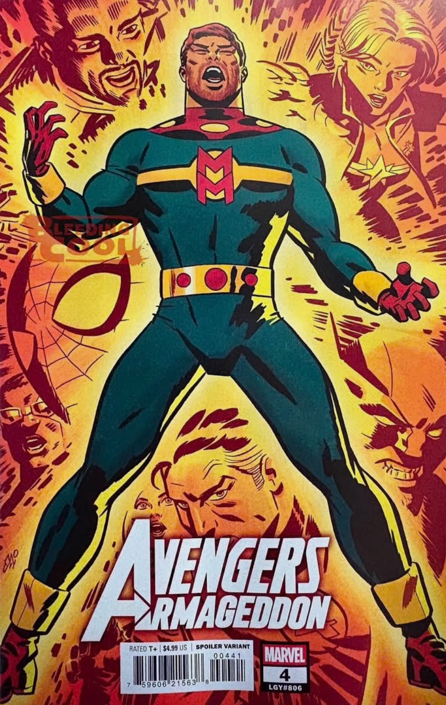 09/16/2026 AVENGERS: ARMAGEDDON #4 MICHAEL CHO SPOILER VARIANT