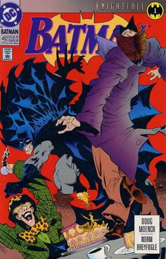 BATMAN #492 1993 KNIGHTFALL Batman DC COMICS