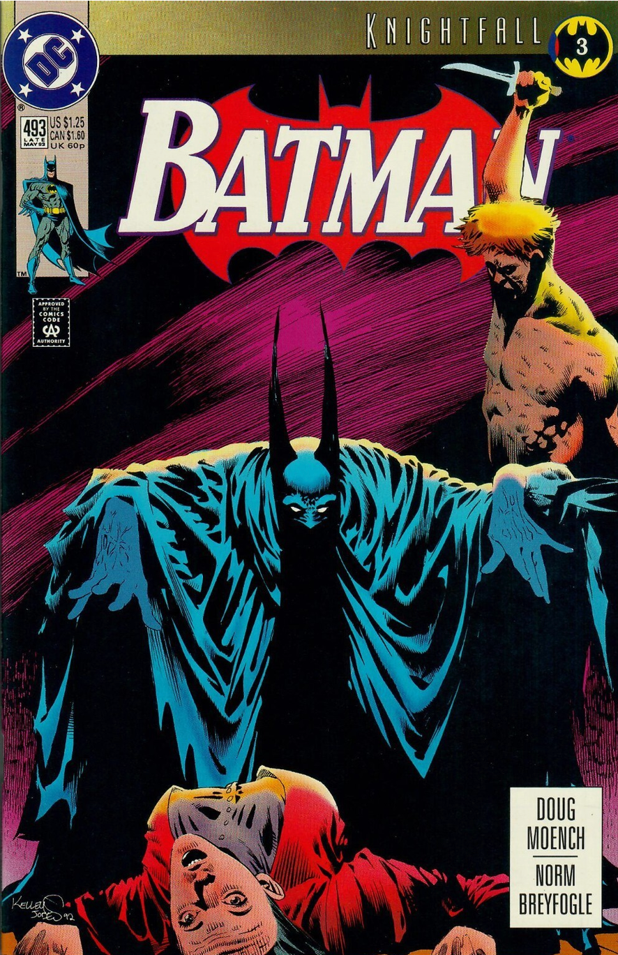 BATMAN #493 1993 KNIGHTFALL