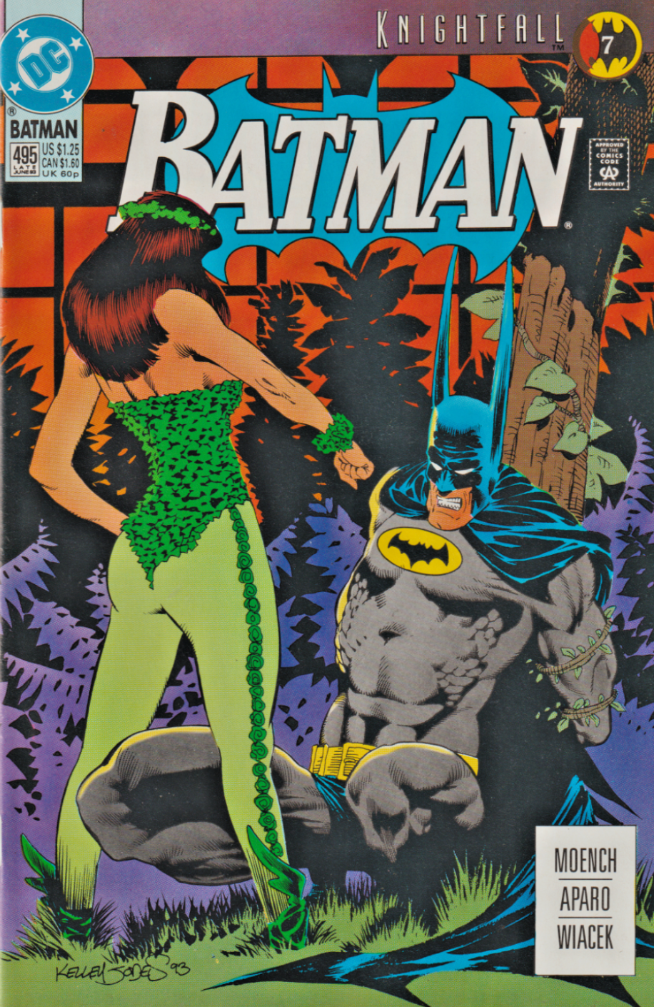 BATMAN #495 1993 KNIGHTFALL