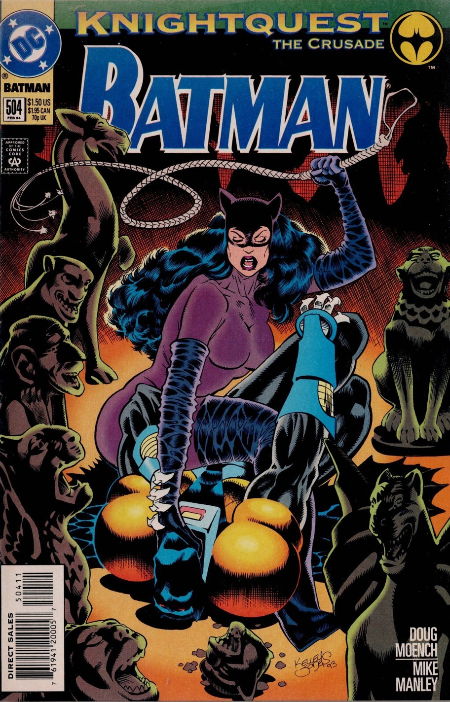 BATMAN #504 1994 KNIGHTQUEST Batman DC COMICS