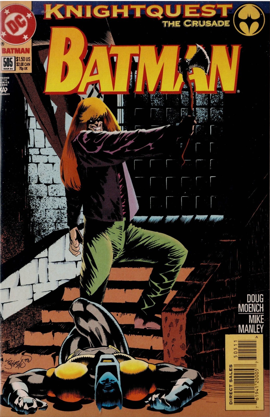 BATMAN #505 1994 KNIGHTQUEST Batman DC COMICS
