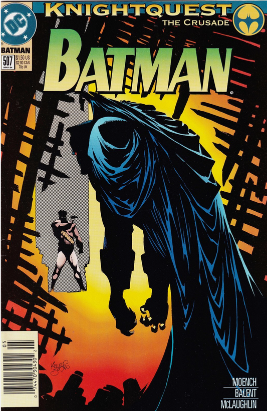 BATMAN #507 1994 KNIGHTQUEST NEWSSTAND Batman DC COMICS