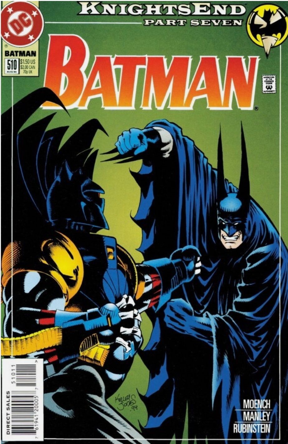 BATMAN #510 1994 KNIGHTS END Batman DC COMICS