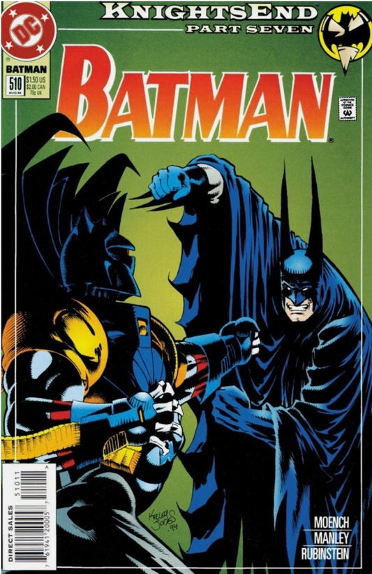 BATMAN #510 1994 KNIGHTS END Batman DC COMICS