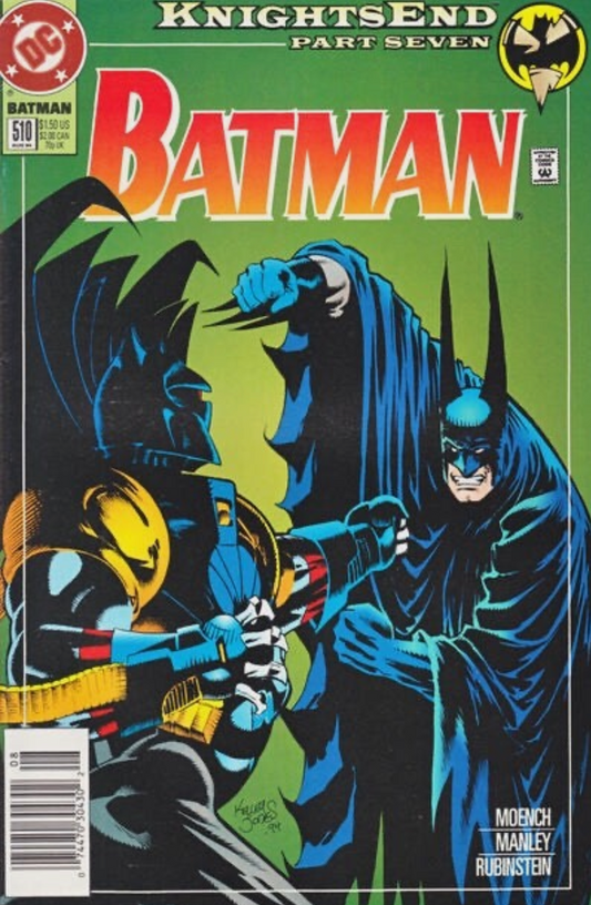 BATMAN #510 1994 KNIGHTS END NEWSSTAND Batman DC COMICS
