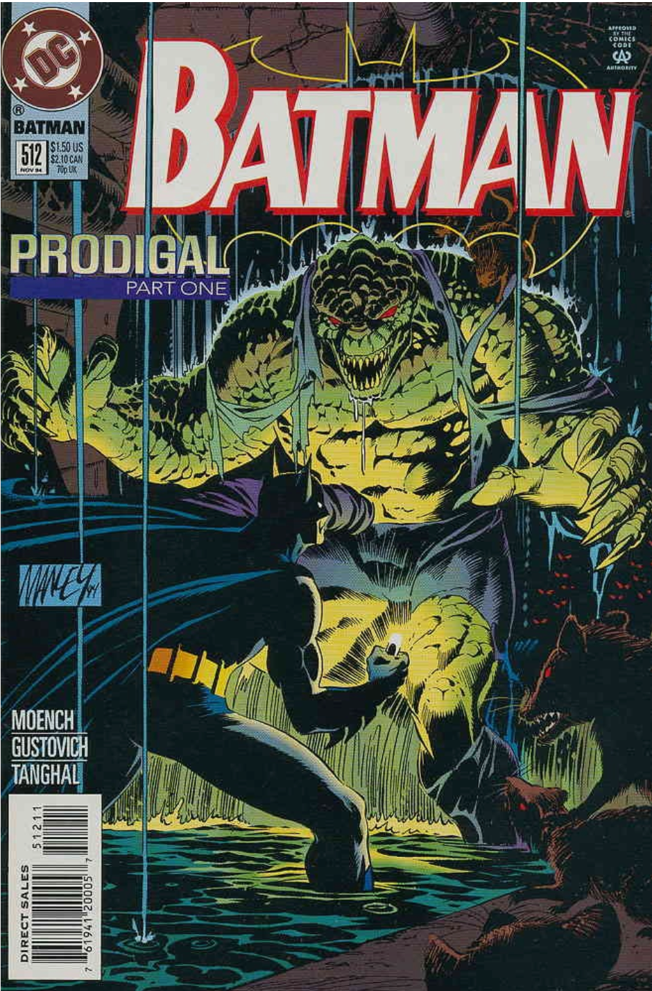 BATMAN #512 1994 Batman DC COMICS