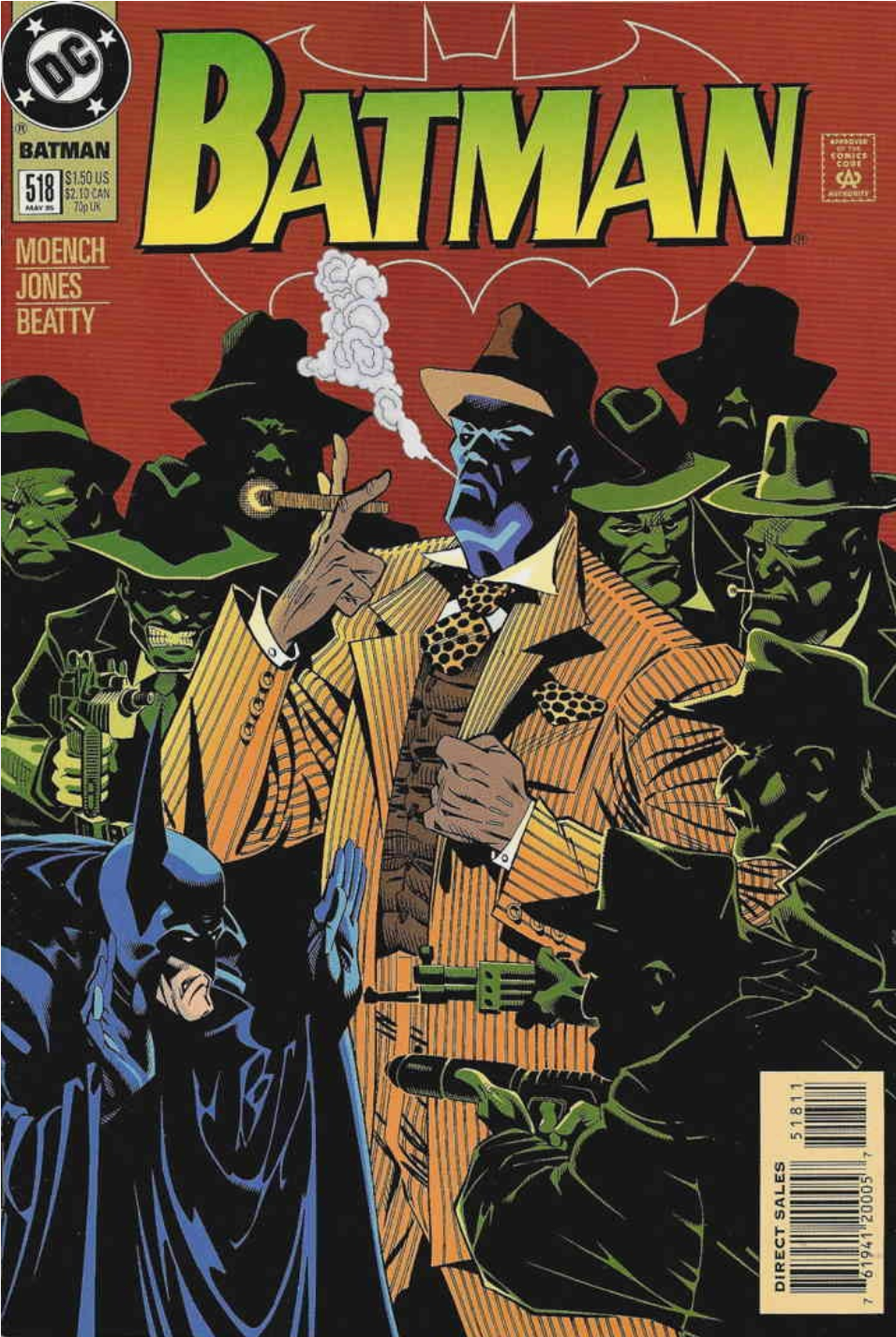 BATMAN #518 1995 Batman DC COMICS