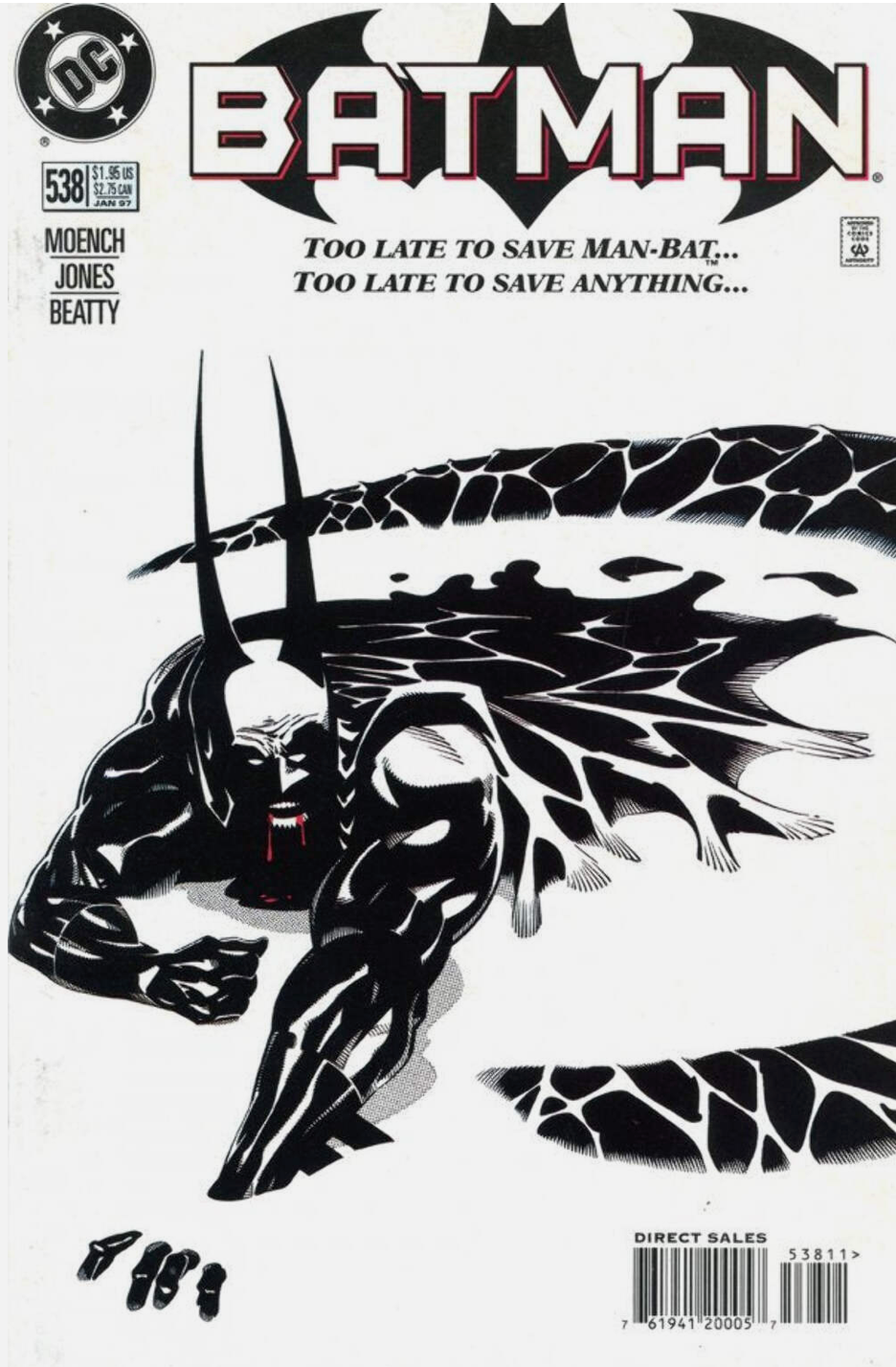 BATMAN #538 1996
