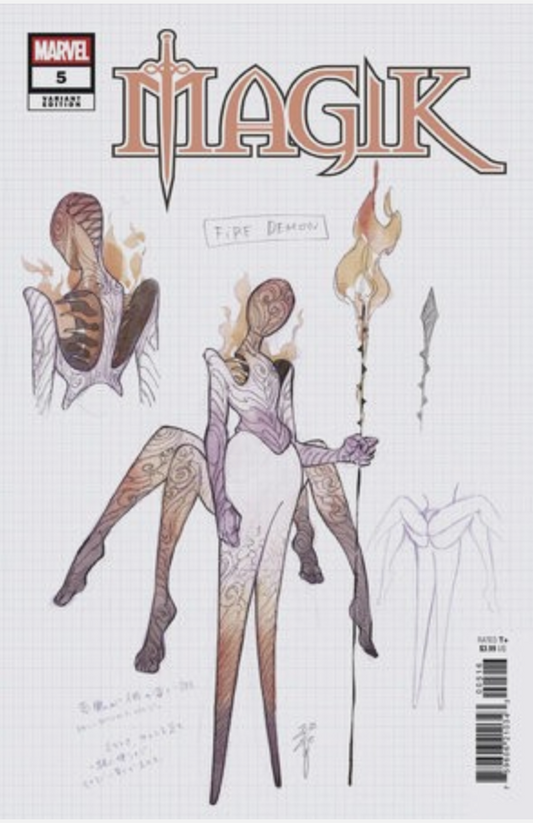 MAGIK #5 1:10 PEACH MOMOKO VARIANT Magik MARVEL PRH