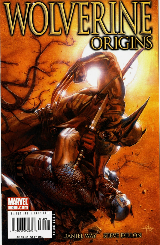 WOLVERINE ORIGINS #4 DELLOTTO VARIANT 2006 Wolverine MARVEL COMCS