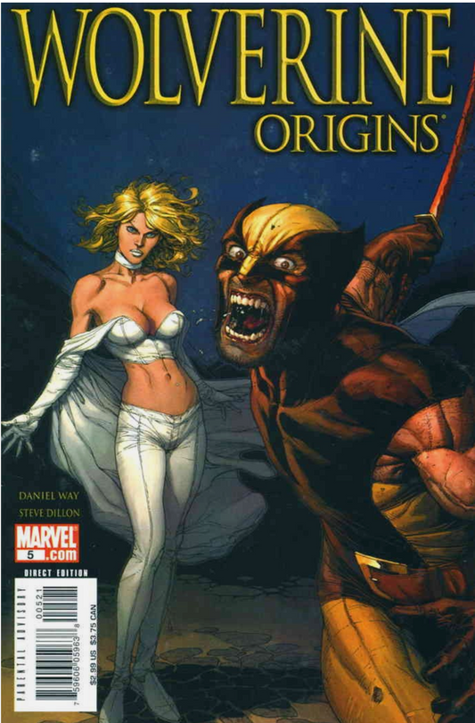 WOLVERINE ORIGINS #5 GARY FRANK VARIANT 2006 Wolverine MARVEL COMCS