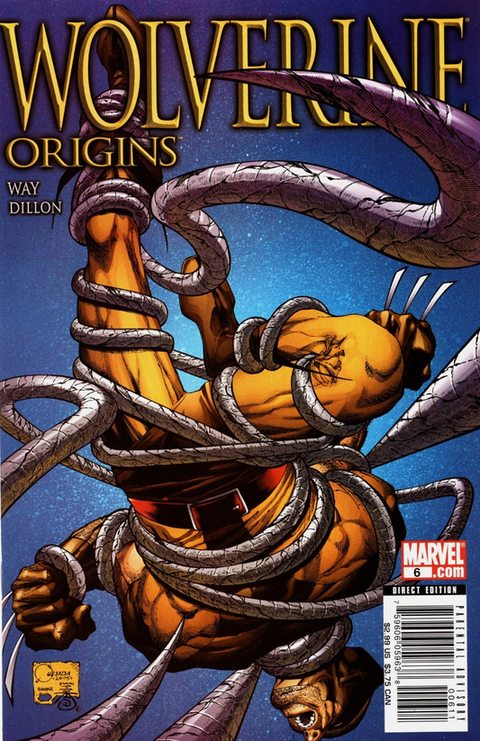 WOLVERINE ORIGINS #6 QUESADA COVER 2006 Wolverine MARVEL COMCS