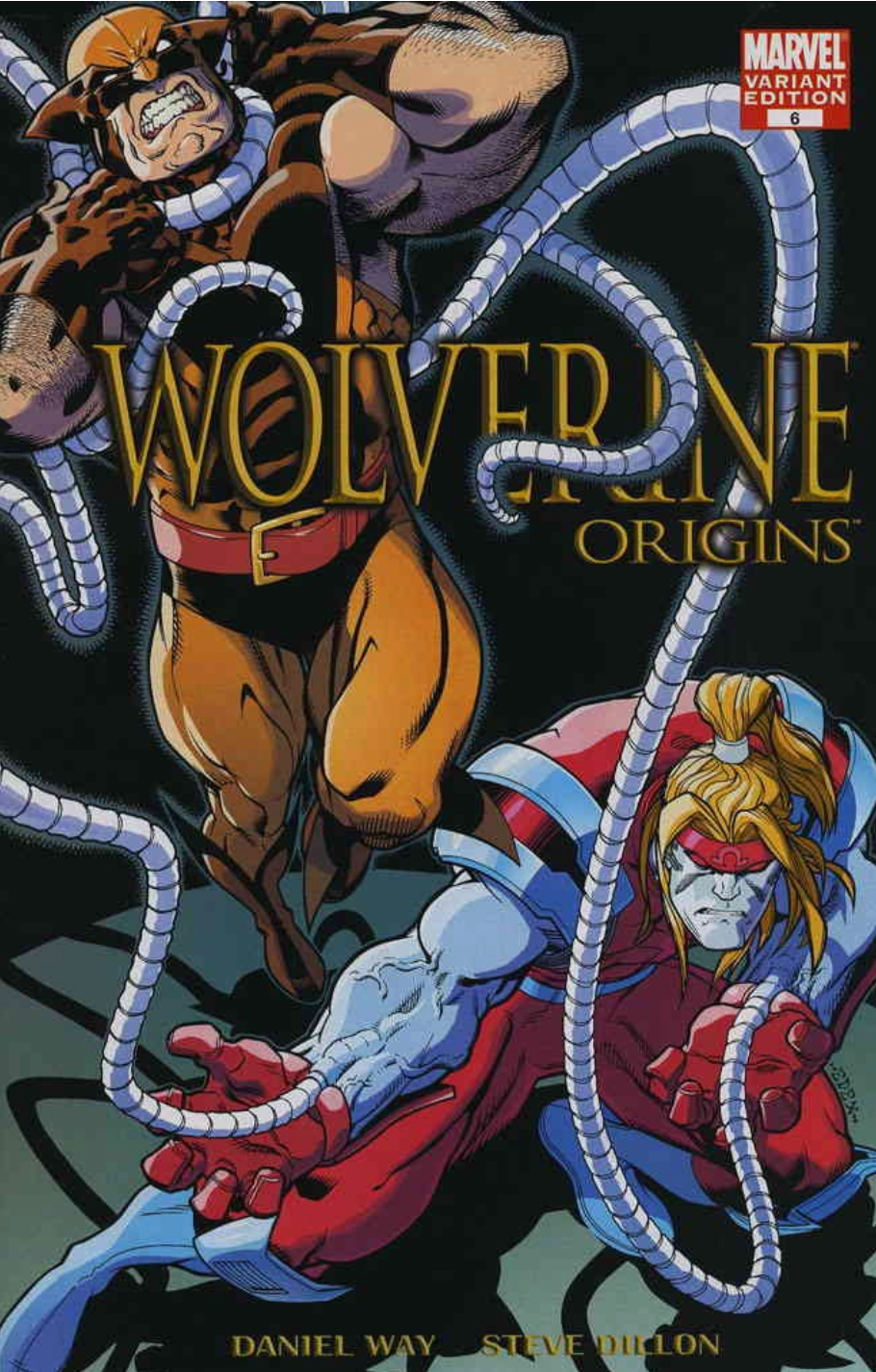 WOLVERINE ORIGINS #6 OMEGA RED MCGUINNESS VARIANT 2006