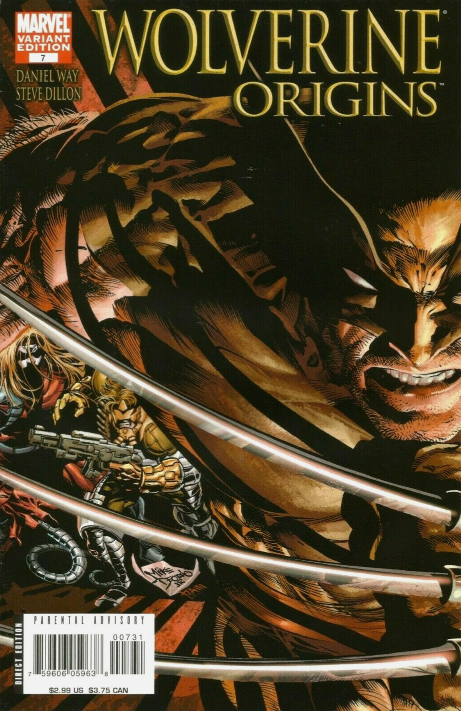WOLVERINE ORIGINS #7 DEADATO VARIANT 2006