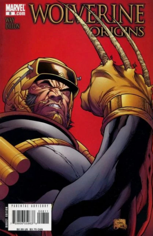 WOLVERINE ORIGINS #8 2007 (2ND CAMEO DAKEN IN DISGUISE) Wolverine MARVEL COMCS