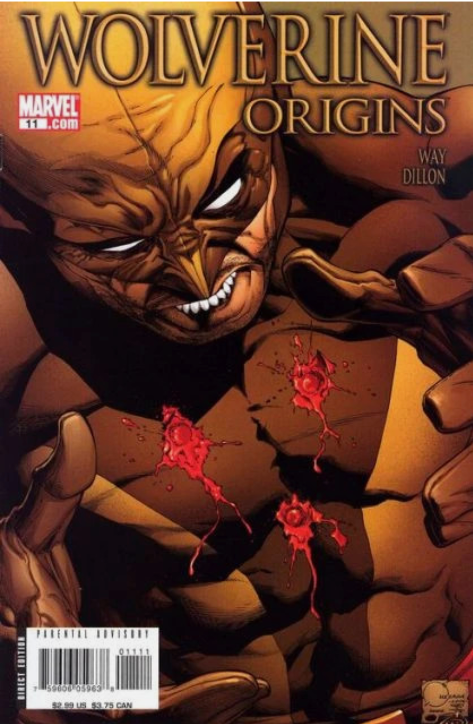 WOLVERINE ORIGINS #11 2007 (1ST APP DAKEN NOT IN DISGUISE)