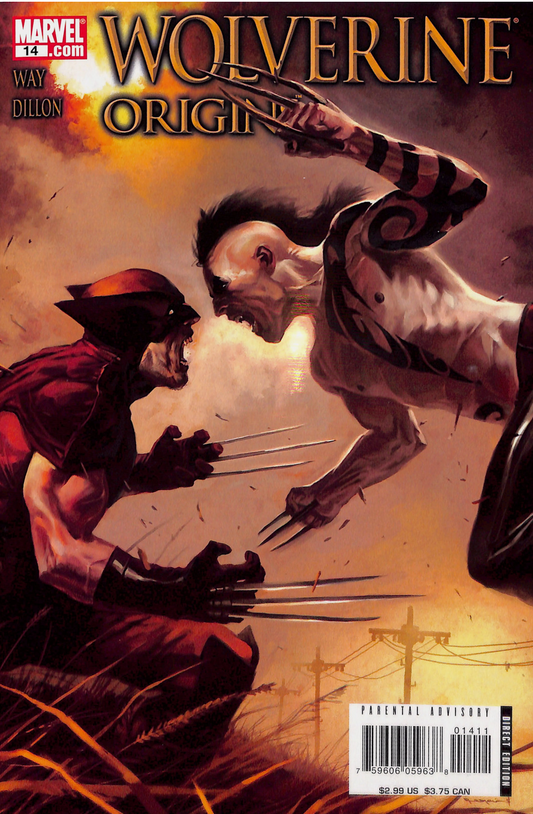 WOLVERINE ORIGINS #14 2007 Wolverine MARVEL COMCS