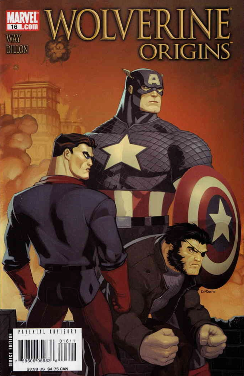 WOLVERINE ORIGINS #16 HOMAGE COVER 2007