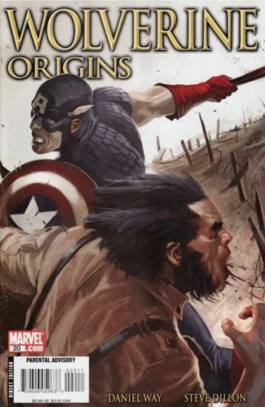 WOLVERINE ORIGINS #20 2008 Wolverine MARVEL COMCS