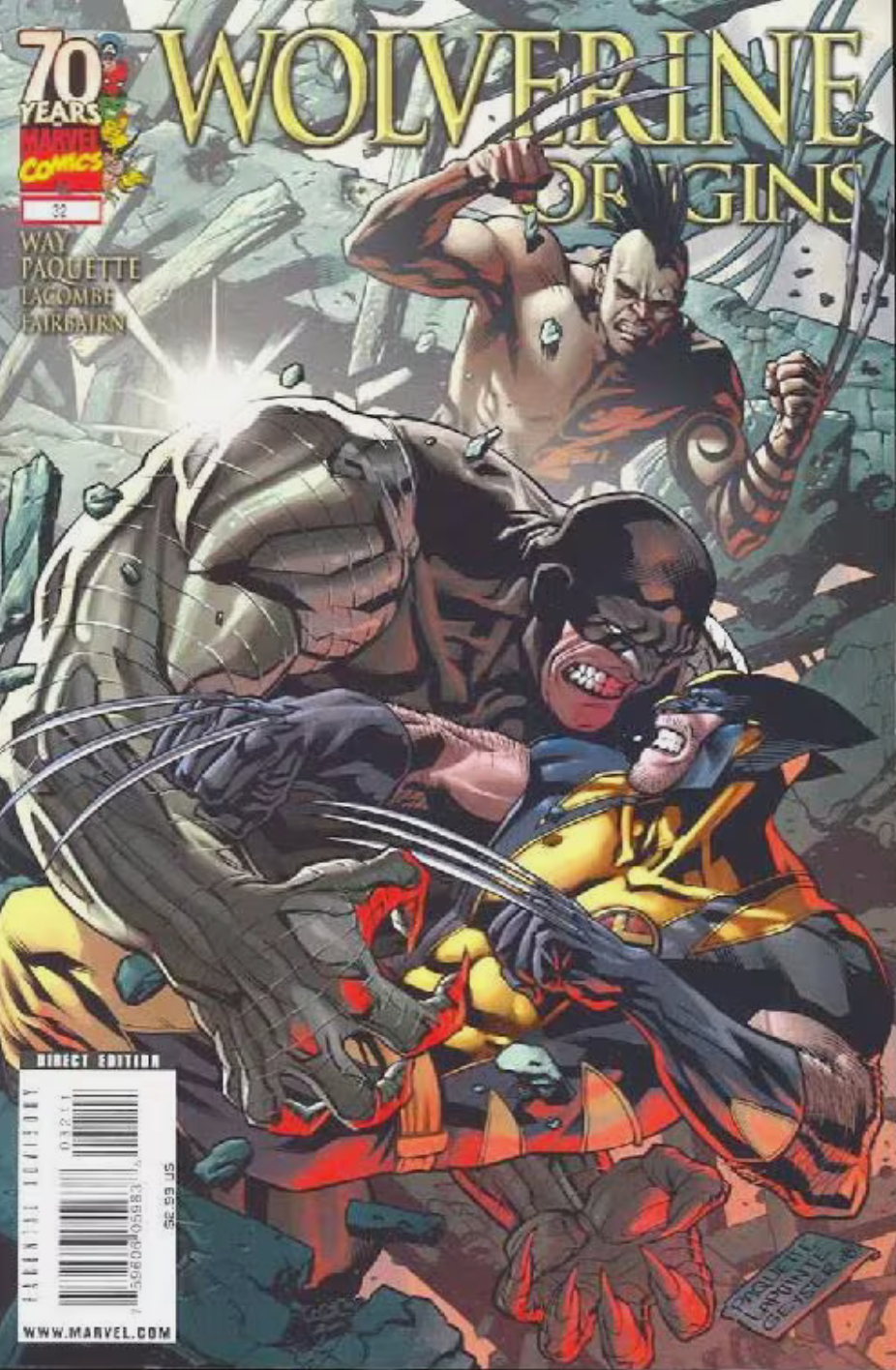 WOLVERINE ORIGINS #32 2008
