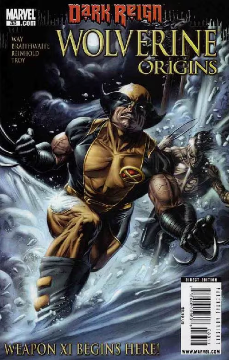 WOLVERINE ORIGINS #33 2008