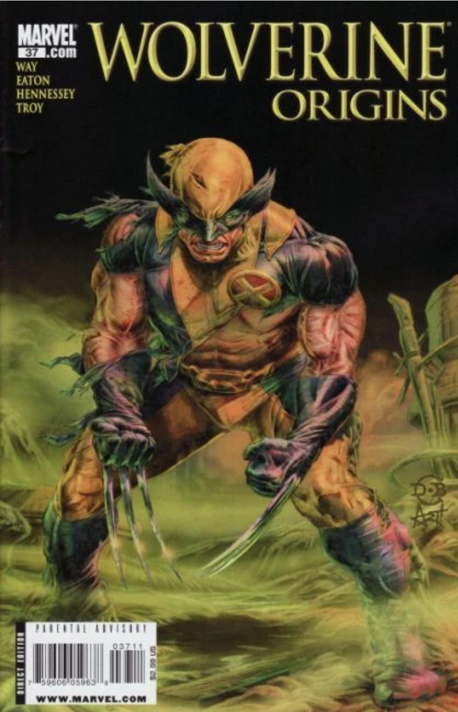 WOLVERINE ORIGINS #37 2009 Wolverine MARVEL COMCS