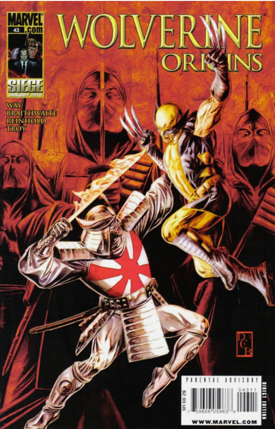 WOLVERINE ORIGINS #43 2010 Wolverine MARVEL COMCS