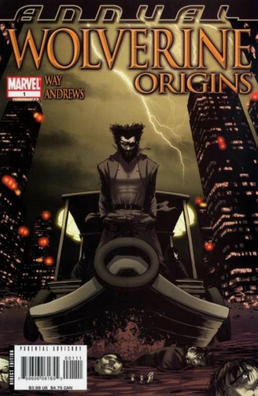 WOLVERINE ORIGINS ANNUAL #1 2007 Wolverine MARVEL COMCS